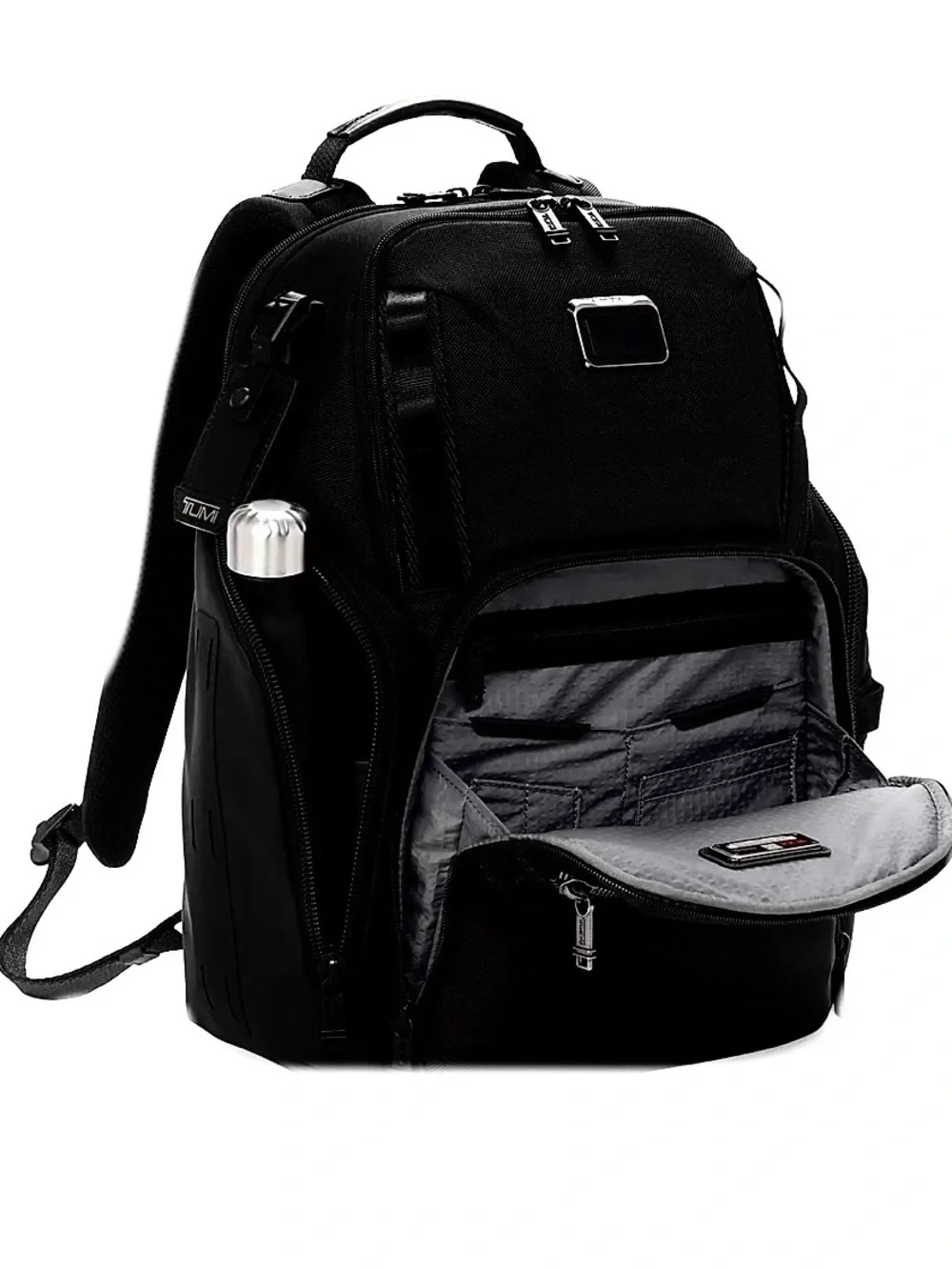Tumi UNISEX Alpha T-Tech Dual-Tone Black Backpack